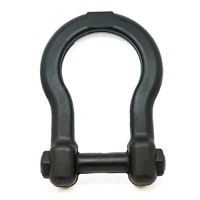 Image of Industrial Dog Anchor Shackle Tug Toy of War Black Magnum Ultra Durable Chew &amp; Puppy