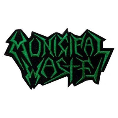 Image of Municipal Waste Patch Iron on T Shirt Embroidered Jacket Denim Jean Decorate Custom Handmade Gift Craft Enjoy