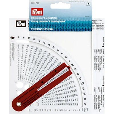 Image of Prym PRYM_611735 1 Knitting Calculator, White