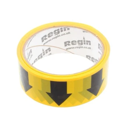 Image of Regin Arrow Black On Yellow 38mm x 33MREGA45