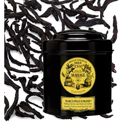 Image of Mariage Frères MARCO POLO SUBLIME® (Organic garden) Black classical sealed 100gr tin