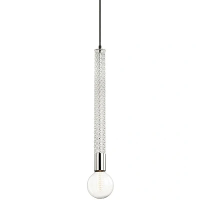 Image of Pippin 1 Light Pendant Polished Nickel