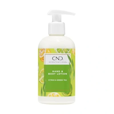 Image of Scentsations Citrus and Green Tea Lotion by CND for Unisex 8.3 oz Hand Body