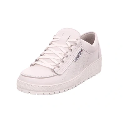 Image of Mephisto Rainbow Mens Leather Originals Shoes White UK 11