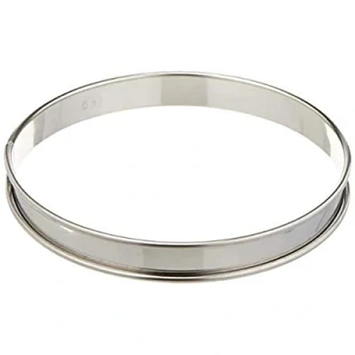 Image of Matfer 371617 DN962 Stainless Steel Tart Ring Silver