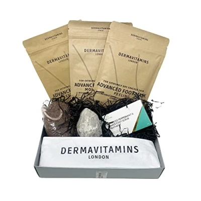 Image of DERMAVITAMINS ADVANCED FOOT PAMPER GIFT PACK (6 TREATMENTS)
