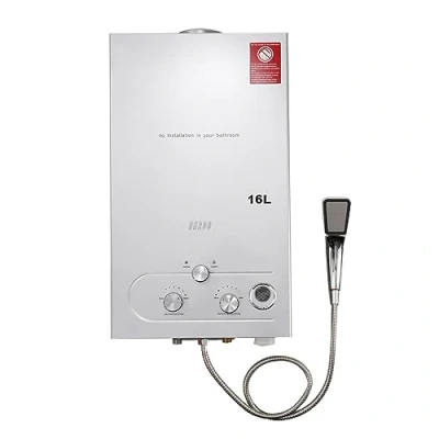 Image of TABODD 32KW 16L Portable Gas Water Heater, Propane LPG Camping Heater for Outdoor Shower Bath Hot with CE Certification