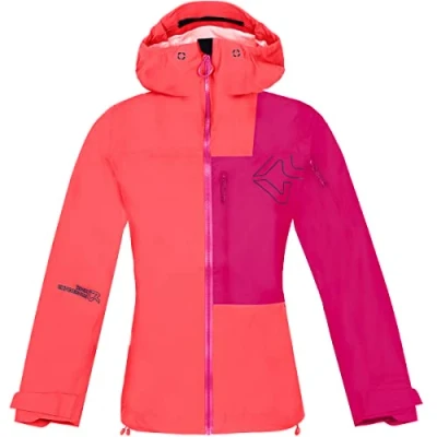 Image of Rock Experience REWJ06041 ALASKA Jacket Women&#039;s 0793 PARADISE PINK+2000 CHERRIES JUBILEE L