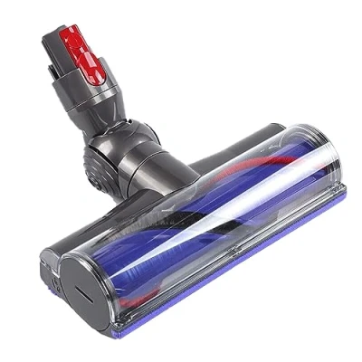 Image of Odashen Direct Drive Cleaner Head Turbine Floor Tool for Dyson V7 V8 V10 V11 V15 Cyclone Cordless Vacuum Cleaner, Motorhead Brush Tool, Replacement Part 967483 04