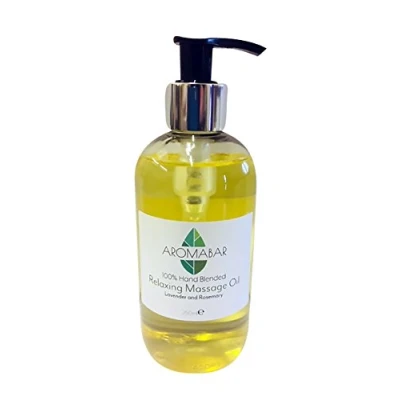 Image of Relaxing Massage Oil 250ml Lavender &amp; Rosemary 100% Natural
