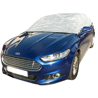 Image of UKB4C Frost Ice Snow Car Windscreen Window Top Cover Fits Vauxhall Crossland X