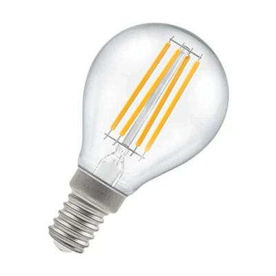 Image of Crompton LED Round Filament Clear 6.5W 2700K SES E14