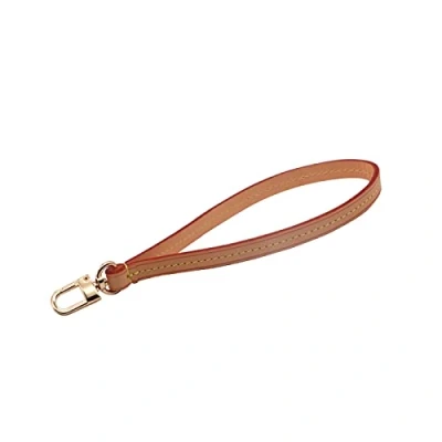 Image of Senral Vachetta Leather Wrist Strap Hands Free Wristlet Hand Replacement with Buckle for Purse Wallet Clutch Keychain (Vachetta Wristlet)