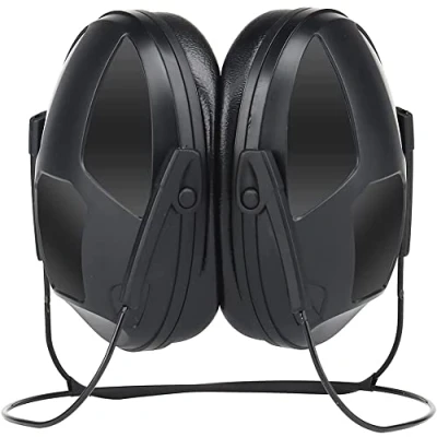 Image of Tactical Helmet Rear Mounted Noise Reducing Headphones, Earmuffs To Protect Hearing Safety IPSC Earmuffs, 14*14*12.5cm