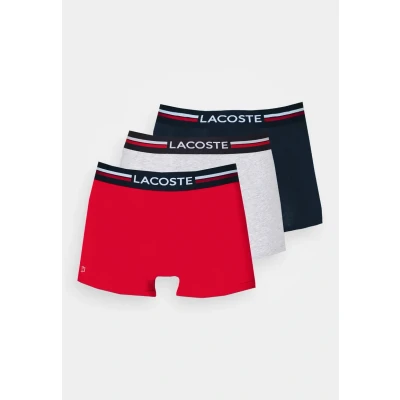 Image of Lacoste 3 PACK Pants navy blue/greenrednavy blue, Men&#039;s, Size: Large, blue/green red blue