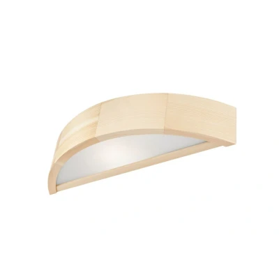 Image of ntegrated LED Wall Light Pine, 1x E27