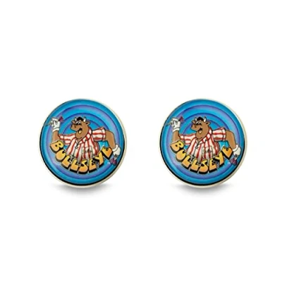 Image of Bullseye TV Darts Show Bully Official Cufflink Set in Gift Pack