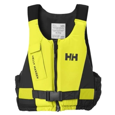 Image of Helly Hansen Unisex Rider Vest Buoyancy Aid, Yellow, 50/60