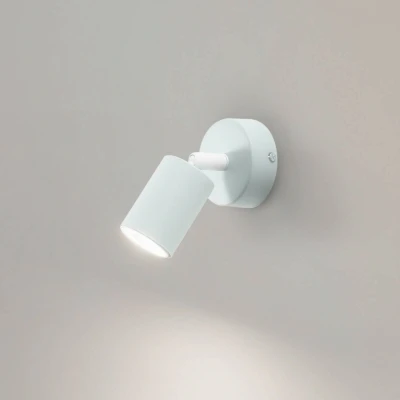 Image of TK Lighting Wall spotlight Livia, mint green, length 13 cm, steel, 1 bulb.