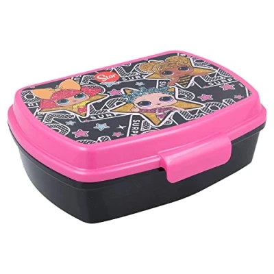 Image of Stor Funny Sandwich Box LOL Surprise Rock On