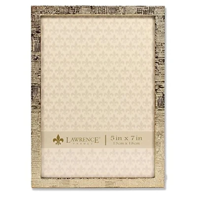 Image of Lawrence Frames Picture Frame, Gold, 5x7