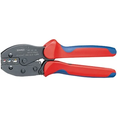 Image of Knipex 87801 220mm Preciforce Crimping Pliers 0.5 6.0mm