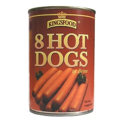 Image of Kingsfood?8 Hot Dogs in Brine 12 x 400g by Kingsfood