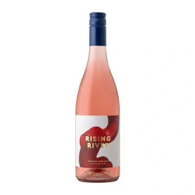 Image of Rising River Pinotage Rosé by Rickety Bridge Vineyards 12.5% ABV Fruity Refreshing Wine 75cl Bottle