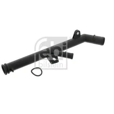 Image of 7700101229, 8200035903, 8200134513 Coolant Pipe FEBI BILSTEIN 48690 with holder seal ring RENAULT: Kangoo II / Grand Kangoo, I Express