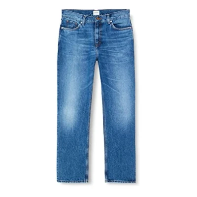 Image of MUSTANG Women&#039;s Kelly Straight Jeans, Medium Blue 582, 26W x 32L