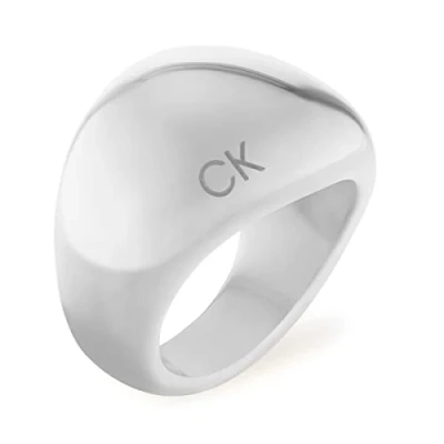 Image of Calvin Klein SS RING /SIZE Ring, Women&#039;s, Size: 56, Grey