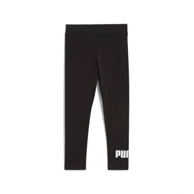 Image of Puma LOGO Leggings Unisex for kids, Size: 7y (6 7y), black