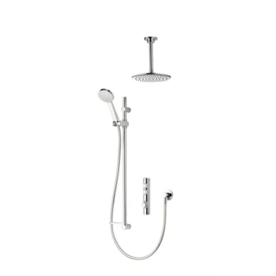Image of Aqualisa Isystem Digital Concealed Ceiling Shower Gravity Pump ISD.A2.BV.DVFC.14