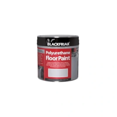 Image of Blackfriar BKFPFPTR1L Professional Polyurethane Floor Paint, 1 Litre, Tile Red