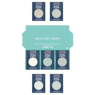 Image of Rust Oleum Wall Paint in Chalky Finish Fresh Greens Tester Box