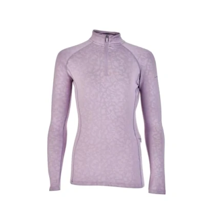 Image of Shires Aubrion Revive Womens Winter Base Layer Mauve Small