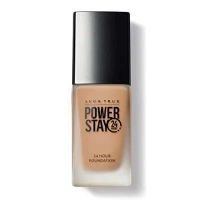 Image of Avon Power Stay 24 Hour Foundation Porcelain, Lasting Comfortable Coverage That Won&#039;t Fade Or Smudge, 30ml