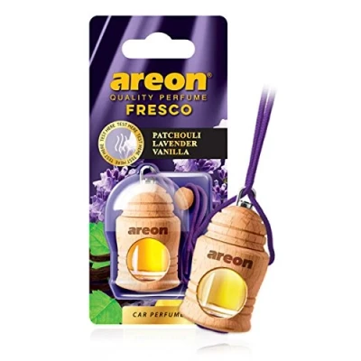 Image of Areon Fresco Car Air Freshener Patchouli Lavender Vanilla 4 Milliliters