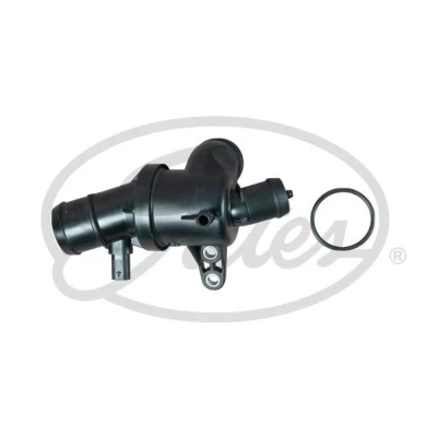 Image of 11537588257, 11537633476, 11537633477, 11538635689, 11538636594 Engine thermostat GATES TH535108 108C with housing BMW: 3 Saloon, 1 Hatchback