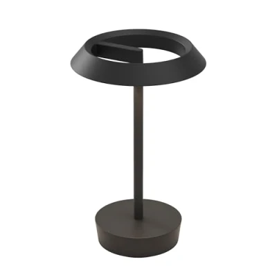 Image of Astro Halo Portable Dimmable Indoor Light (Matt Black), Designed in Britain 1468001 3 Years Guarantee