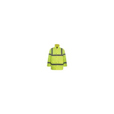 Image of Sitesafe Hi vis Waterproof Coat CL3 (EN20471) Orange M