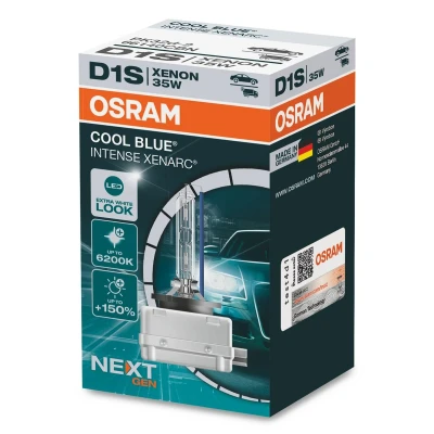 Image of 93021374 Light Bulbs OSRAM XENARC COOL BLUE INTENSE next Generation 66140CBN D1S 85V 35W Pk32d 2 6200K Xenon BMW: 5 Saloon, X5, 3 Saloon