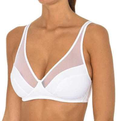 Image of DIM Women&#039;s Soft Cup Generous Classique x1 Bra, White, 40B