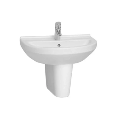Image of Iflo Denia Half Pedestal White For 550mm Basins