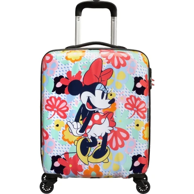 Image of American Tourister Hypertwist, Spinner S, Handgepäck, 55 cm, 36 L, Mehrfarbig (Minnie Flower)