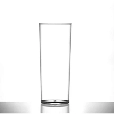 Image of Virtually Unbreakable Polycarbonate 12 oz Plastic Hi Ball Glass, Pack of 8