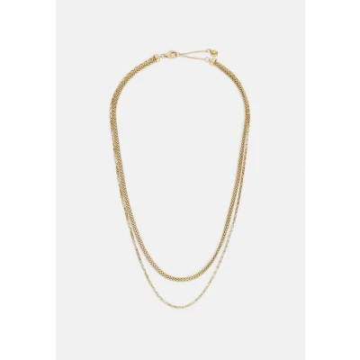 Image of Skagen Women&#039;s Merete Gold Stainless Steel Necklace, SKJ1860710