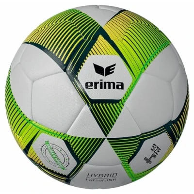 Image of Erima Hybrid Futsal Football Green/Yellow 4