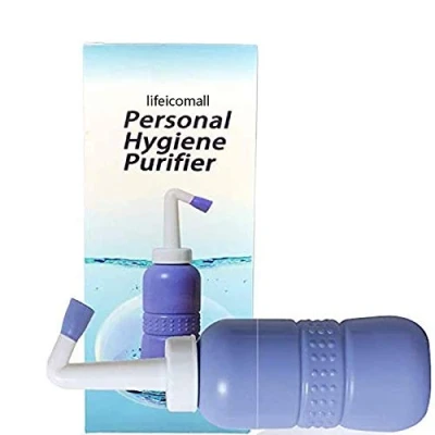 Image of Portable Bidet Sprayer，Travel Bottle for Personal Hygiene Handheld ，Bidet Spray with No Air Lock Bottom Wiper Bottle(450ml)