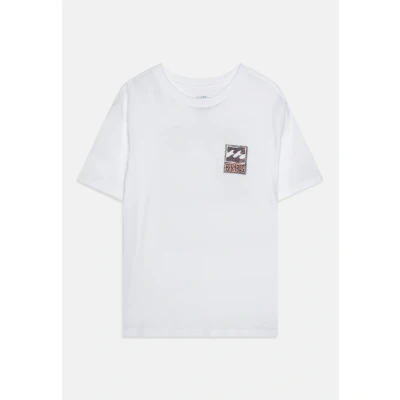 Image of Billabong Stamp Unisex Print Tshirt for kids, Size: 10y, White